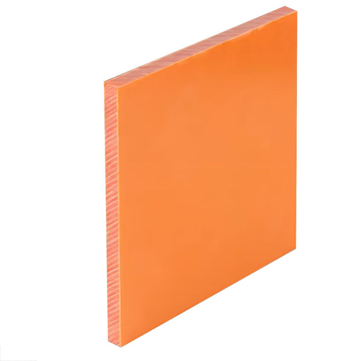 Pannello Isolante in Bachelite Arancione Elevata Prestazione, Materiale Solido Resistente alle Alte Temperature per Impianti Elettrici, Componentistica,50mmx150mmx200mm