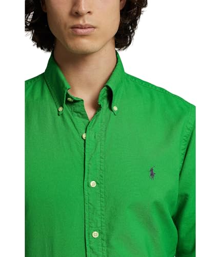 Image of POLO RALPH LAUREN Men's Classic Fit Plaid Oxford Shirt
