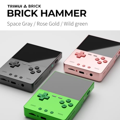 Image of TRIMUI Brick Hammer Retro Handheld Game Console Portable Video Game Console Grey