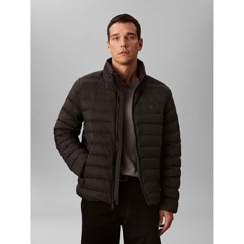Calvin Klein Jeans Herren LS NYLN MD WT HDD F LV04RC511G Jacken, Schwarz (Black), XXL, Schwarz (Schwarz), XXL – Ansicht 3