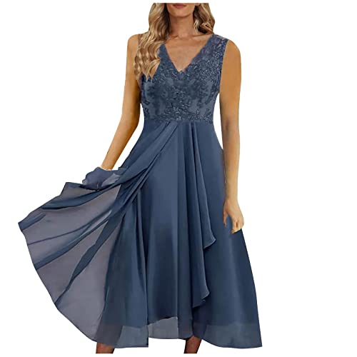 Damenkleid, Spitzenkleid, aus Chiffon, Cocktailkleid, Abendkleid, für...