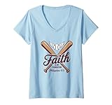 Photo Gallery donna fede cristiana in gioco baseball versetto biblico spirito maglietta con collo a v Photo Gallery donna fede cristiana in gioco baseball versetto biblico spirito maglietta con collo a v