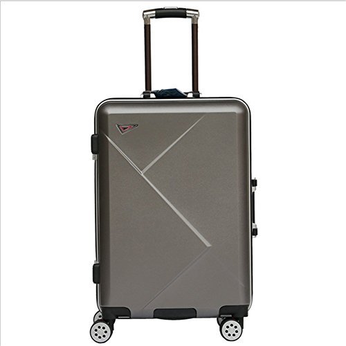 Zk&Lsa Palanca de Rueda Universal para Equipaje (Aluminio, con Contraseña Macho), 61 cm (24