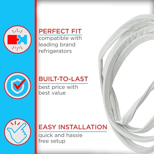 7010584 SZO584 3211080 3212110 Fits for Sub-Zero Refrigerator Door Gasket Seal (67 3/4" x 27 3/4") Compatible 632-2 695-2 by Obida - Used condition - Image 3