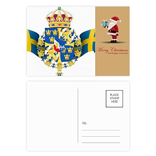 Cartes postales Suède lot de 20 à envoyer pour les fêtes ou pour décorer un chalet chaleureux