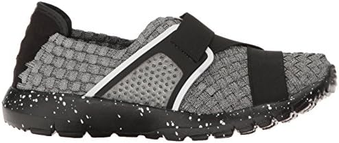 Bernie Mev Women's Runner Slick Fashion Sneaker, Pewter, 39 EU/8-8.5 M US | Image 5