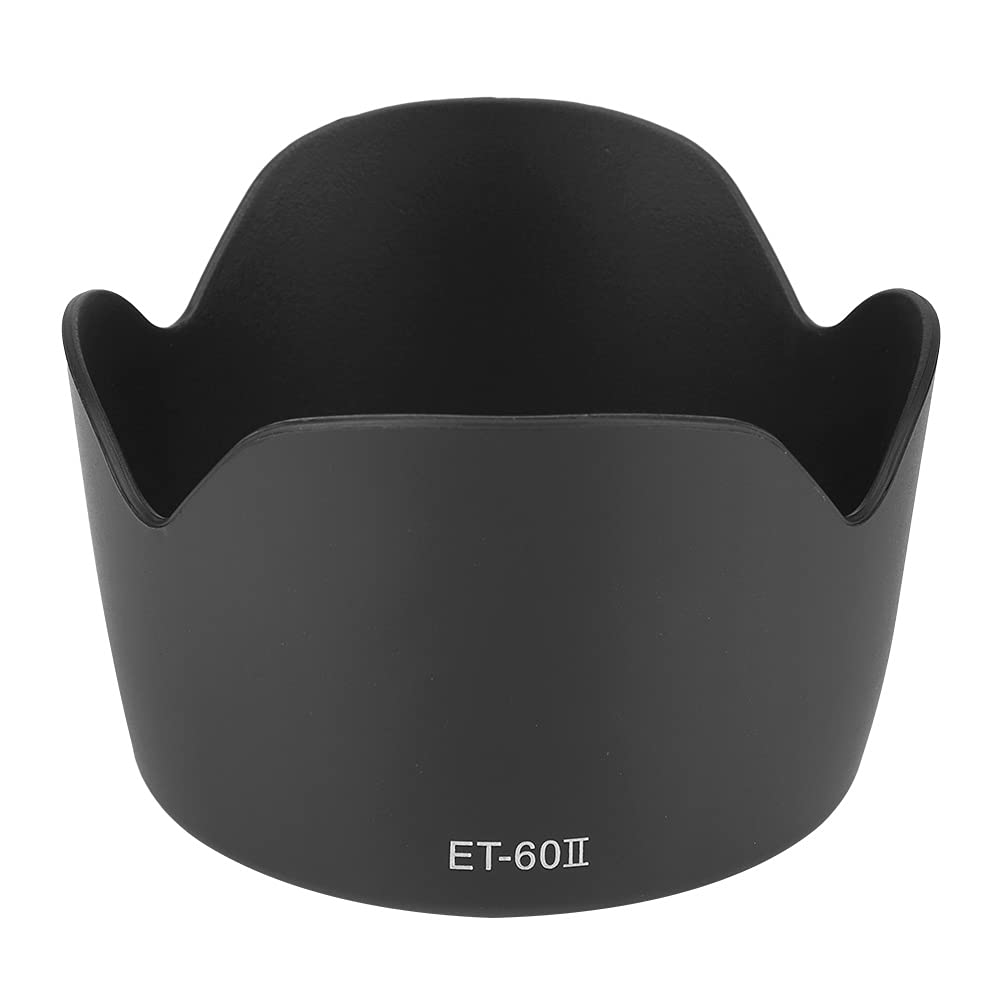 ET-60II Lens Hood, Prevents Glare and Scratch Protection, Canon EF Lens Hood, Durable Lightweight Design for Professional Photographers, Outdoor