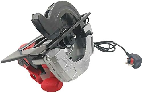 Electric Circular Saw, Multi-Purpose Power Saw 1650W, Bevel Cuts with Adjustable Cutting Angle, 185mm Powerful Blade & 20mm Arbour with Two-Stage Safety Trigger