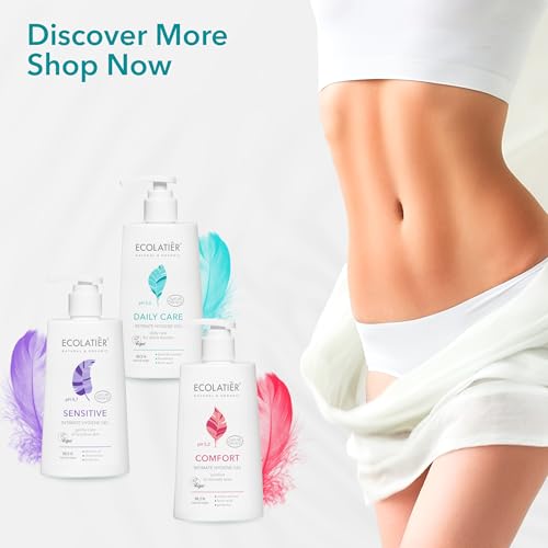 ECOLATIÈR pH Balanced Daily Feminine Wash – 97% Natural, Vegan, Gentle Intimate Care with Prebiotic, pH 5.2 for Sensitive Skin – Single or 2-Pack, 8.5 Fl Oz - Image 9