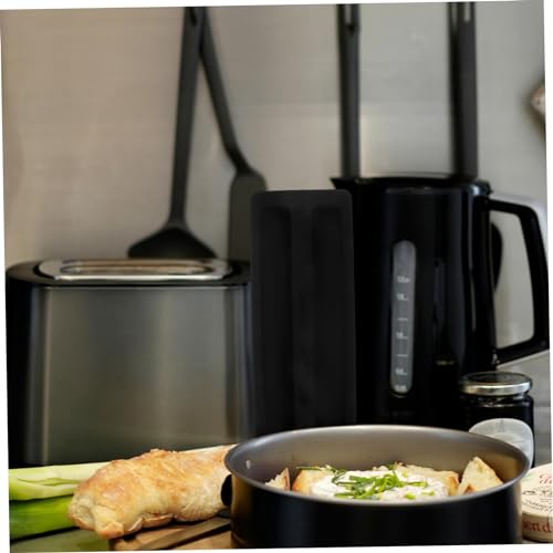 Miniatura 5 de Topperfun Tapa Para Tostadora Eléctrica 27.4x10.4x1.2 Cm De Silicona Negra, Funda Protectora Resistente Para Máquina De Pan Y Horno Tostador, Accesorio Doméstico Para Cocina