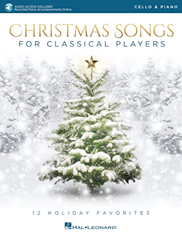Christmas Songs for Classical Players - Cello and Piano Book/Online Audio | 12 Holiday Favorites Sheet Music for Solo Cello with Piano Accompaniment | Christmas Songbook with Online Audio image 2