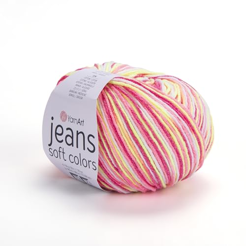 YarnArt Jeans Soft Colors - Variegated Sport...