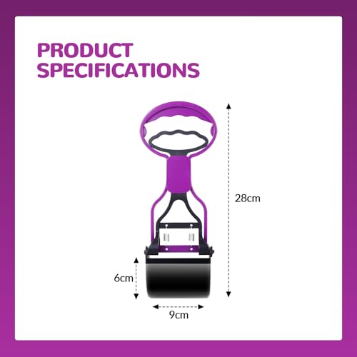 Image of Pooper Scooper, Foldable Dog Pooper Scoops with Durable Spring, Easy Handle Pet Pooper Scoopers for Dogs and Cats, Non-Breakable Poop Pick Up Tool for Grass and Gravel Pick Up