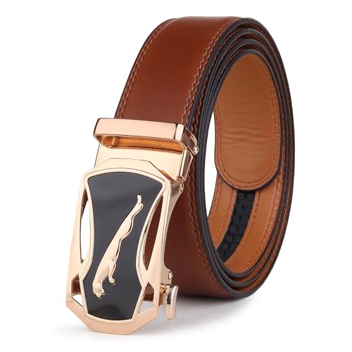 Image of ZORO Men's Vegan Leather Belt for Men, Formal /Casual,Autolock| Fit on up to 38 Inches Waist size (Free Size)