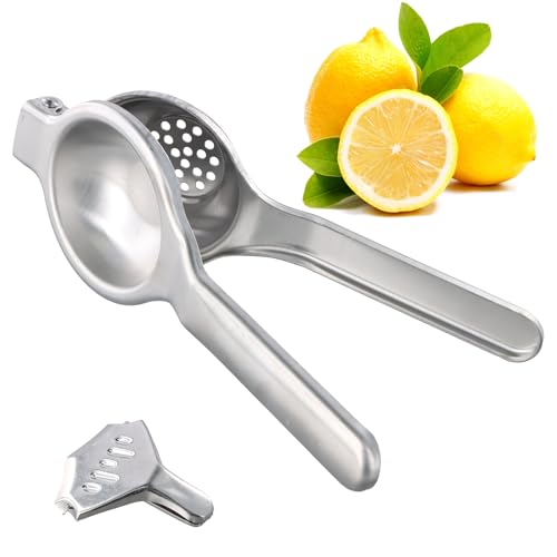 Presse-Agrumes Manuel en Inox, Extracteur de Jus pour Citrons et Oranges, Résistant et Durable pour Cuisine, Restaurant, Anti-Corrosion