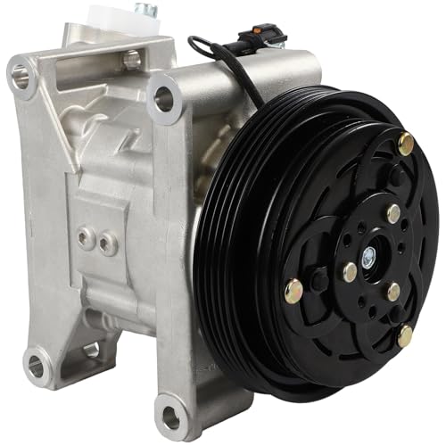 Image of ECCPP AC Compressor for Subaru Forester H4 2.5L 2001-2002 | for Subaru Legacy 2.2L 2.5L 1998-1999 Fast Cooling AC Compressor with Clutch