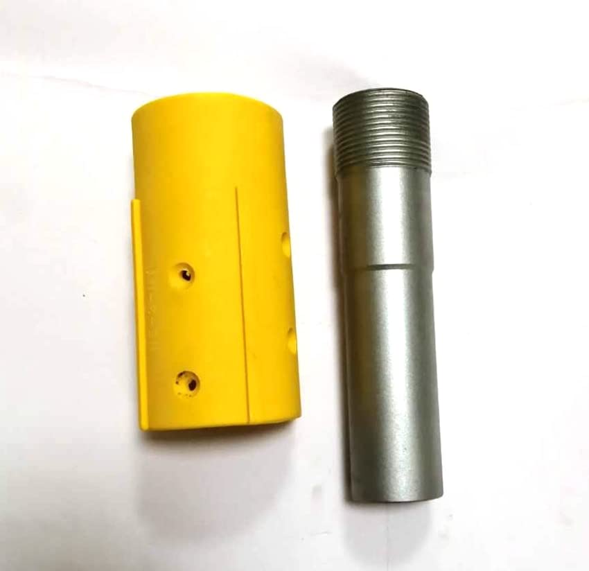 Tool Part for Fine Thread 1 1/4sandblast 8x160mm with Steel Jacket,Sand Blasting for Portable Sandblast Pot