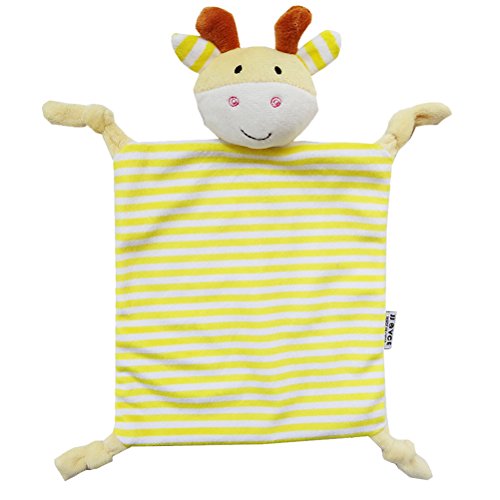 YeahiBaby Doudou per neonato Copertina sicurezza Neonati di Peluche Baby Comforter (Cervo Giallo)