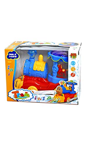 Trenzinho Musical A Pilha Bate E Volta Com Luz E Som DMT5107 - DM Toys