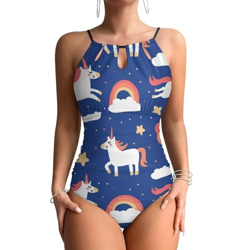 Maillot de bain une pièce licorne pour rayonner au bord de la piscine