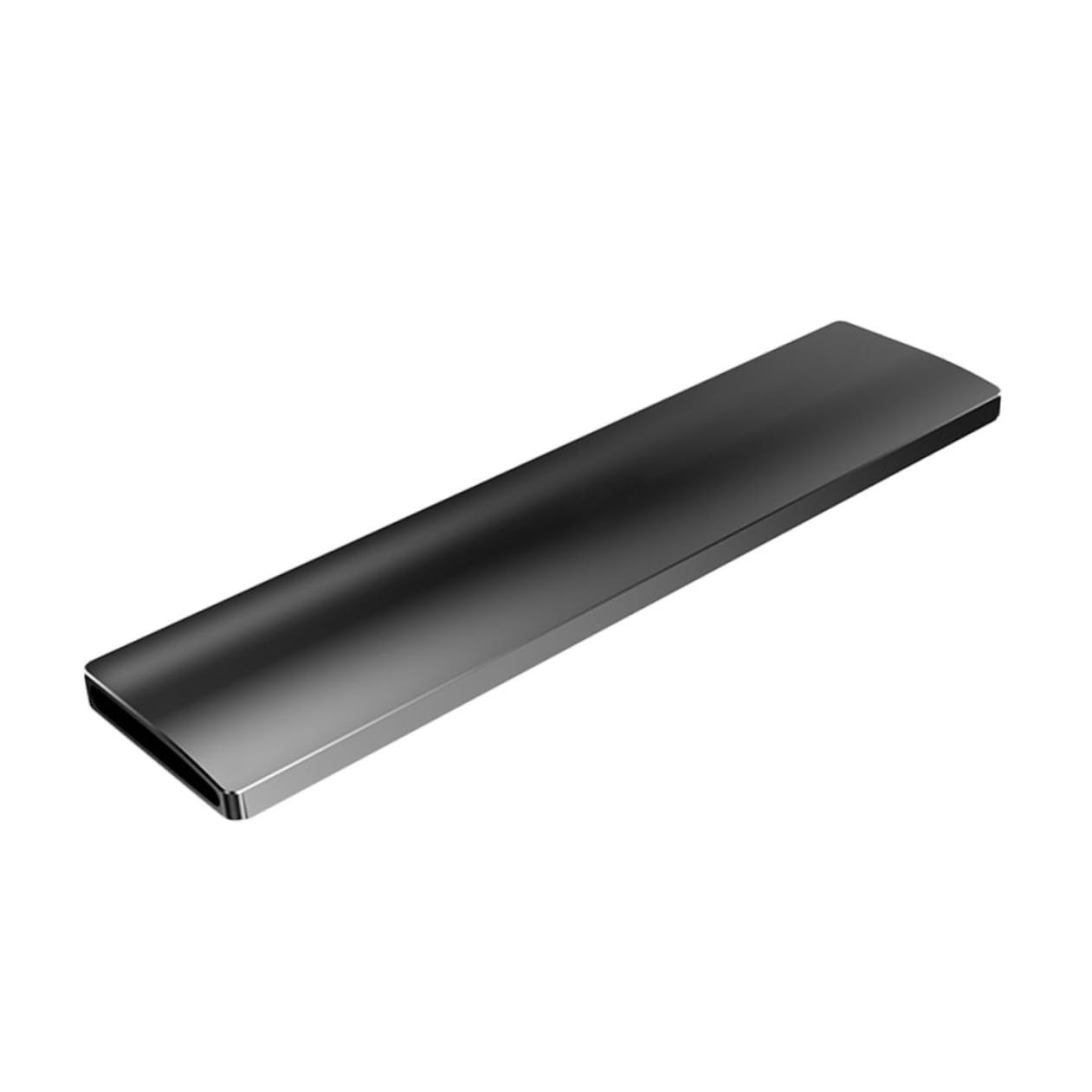 Handgelenkauflage für Tastatur, Aluminiumlegierung, 87-tasten, Schwarz