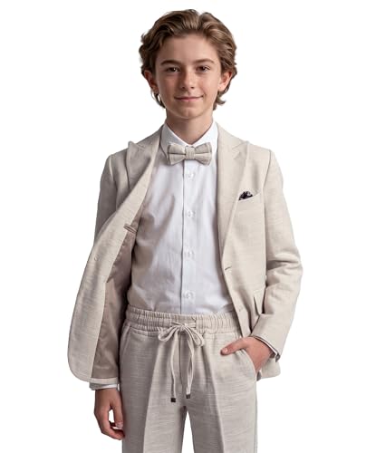 Costume de cérémonie garçon ensemble en coton de qualité
