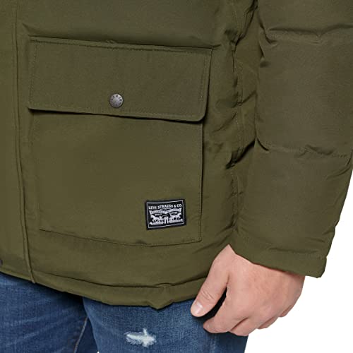 Image of Levi's Men's Arctic Cloth Quilted Performance Parka
