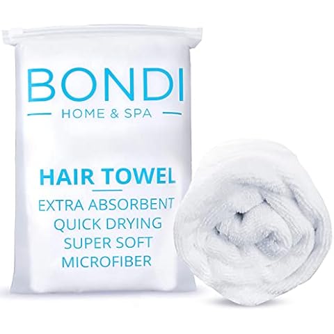BONDI HOME SPA Microfiber Hair Towel Cover