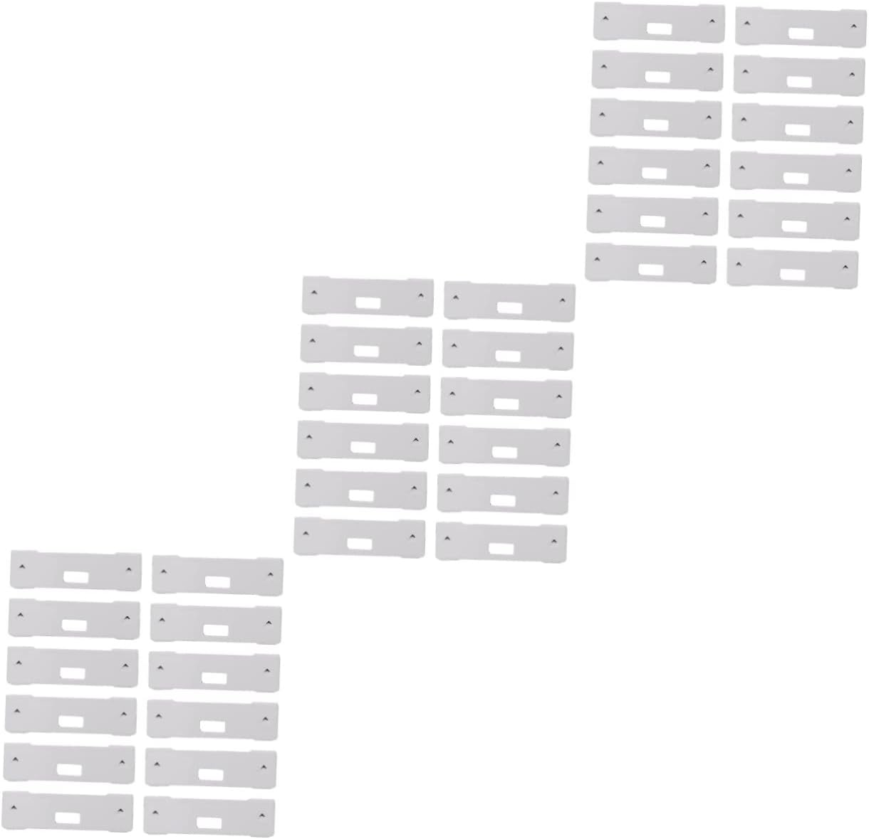 60pcs Vertical Blind Repair Clips for Easy Installation Suitable for Vertical Blinds Vane Savers