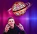 2025 Red Flying Orb Ball Toy – Hand Controlled LED Hover Drone, 360° Boomerang Spinner Cosmic Globe, Birthday Gift for Boys & Girls Ages 6-12, Indoor Outdoor Magic Ball, USB Rechargeable