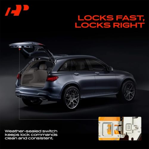 Image of A-Premium Trunk Latch Compatible with Hyundai | for Hyundai Elantra 2007-2008 Sedan, Rear Tailgate Lock Latch Actuator