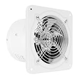 QUIOTUIR Ventilator Groß 15 cm 220 m³/h 40W Metall Wandmontage