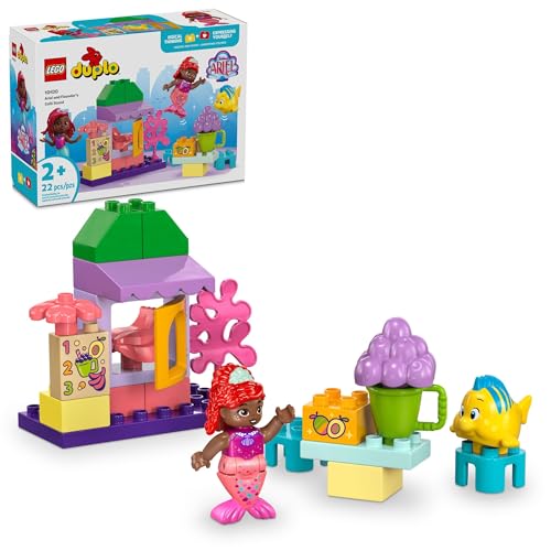 LEGO DUPLO Disney Ariel and Flounder’s Café Stand The Little Merm...