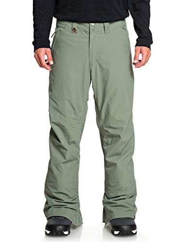 Quiksilver Estate - Pantalón para Nieve para Hombre Pantalón para Nieve, Hombre, Agave Green, L