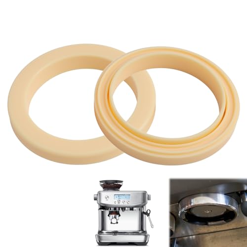 Joints d'Étanchéité Silicone pour Machine à Café Sage Barista Express et Breville, 2 Pièces, Anneaux d'Étanchéité Anti-Fuite pour Machine à Expresso, Accessoire de Remplacement, Matériau Résistant
