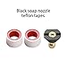 Sooprinse Chemical Injector Kit for High Pressure Washer, 4000 PSI Adjustable Soap Dispenser with a 1/4 Inch Black Soap Nozzle and Teflon Tape, 16 Ft Siphon Hose, 3/8 Inch Quick Connect