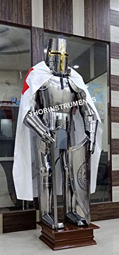 Robin Exports Medieval Wearable Knight Crusador Full Suit Of Armour Collectibles Armor Costume Rustic Vintage Home Decor Gifts #TOP1