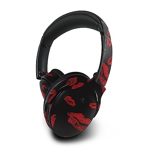 Image of MightySkins Skin Compatible with Bose QuietComfort 45 Headphones - Kiss Me | Protective, Durable, and Unique Vinyl Decal wrap Cover | Easy to Apply, Remove, and Change Styles | Made in The USA
