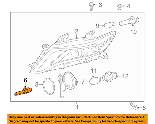 Genuine Toyota (90981-20024) Bulb