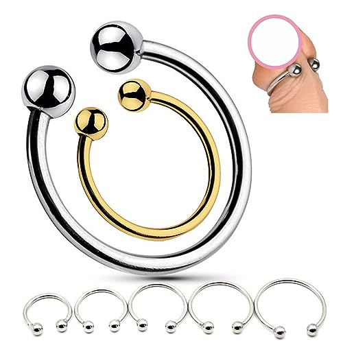 Seckoe 3 bis 6 Stück Edelstahl Eichelring Dual...