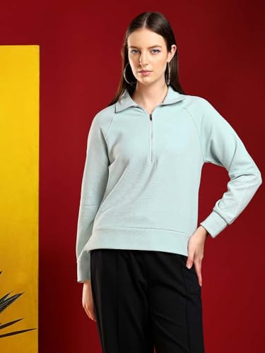 Image of KOTTY Women's Stylish Pullover Sweatshirt Ideal for Winter and Layered Looks