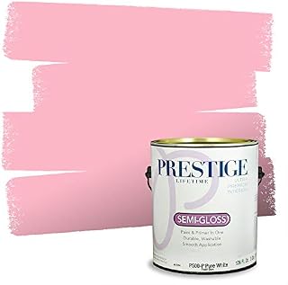 Prestige Paints Interior Paint and Primer In One, 1-Gallon, Semi-Gloss, Comparable Match of