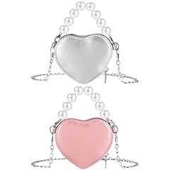 Heart Pearl Pink/Sliver