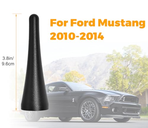 Image of Antennas for Ford Mustang (2010-2014) 3.8 Inch Rubber Antenna Replacement Car Wash-Proof Radio Antenna Truck Antenna Ford Mustang Accessories