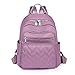 MAHWTF Sac D'École Léger,Sac à Dos pour Enfants Sac à Dos Décontracté Femmes Étanche Qualité Dames Sac de Voyage Couleur Unie Plusieurs Poches Sac à Dos Femme