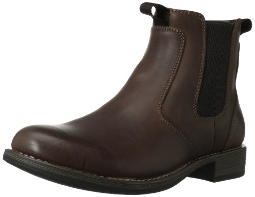 Eastland Men's Daily Double Chelsea Boot, Dark Brown, 11.5