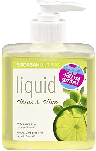 sodasan - Jabón líquido Liquid Citrus & Oliva con aceite de oliva bio (330ml) Cover
