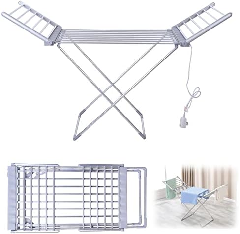 Étendoir à Linge électrique Chauffant X-Legs, Chauffe-Serviettes,...