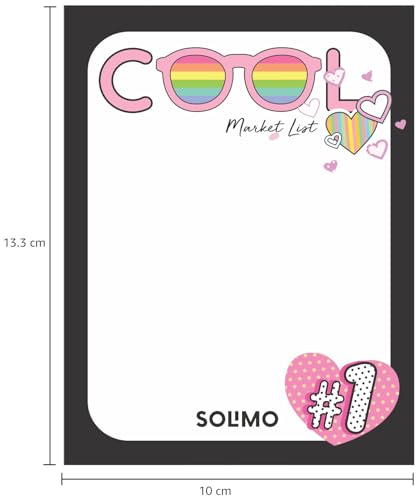 Image of Amazon Brand - Solimo Writing Pads, 50 Pages Easy Tear Off Task Pad, Daily Weekly Planner for Organized People, 4 inch x 5.25 inch Sheet, Set of 4