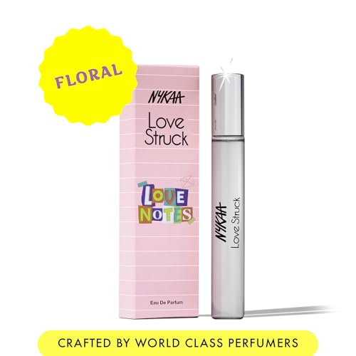 Image of Nykaa Love Struck Love Notes EDP 16ml | Floral Perfume for Women | Rose, Vanilla Romantic Fragrance | Long-Lasting Scent for Daily Wear | Best Soft Feminine Perfume | Travel Size